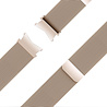 Bandz Bandz Samsung Galaxy Watch 6 Classic 47mm Milanese loop band (roségoud) Bandz Bandz Samsung Galaxy Watch 6 Classic 47mm Milanese loop band (roségoud)