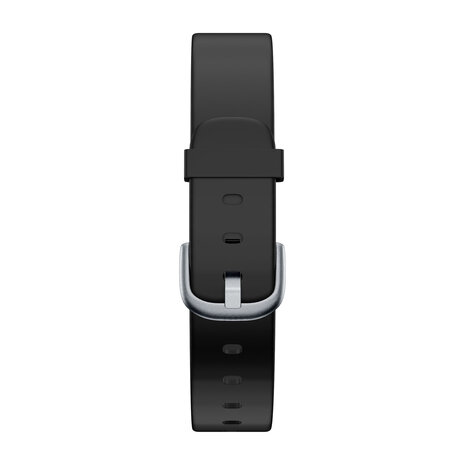 Bandz Bandz Fitbit Luxe siliconen band 'Classic' (zwart)