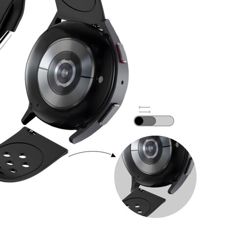 Bandz Bandz OnePlus Watch sport band 'Air' (zwart)