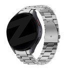Bandz Bandz Samsung Galaxy Watch 4 Classic 42mm titanium schakel band (zilver)