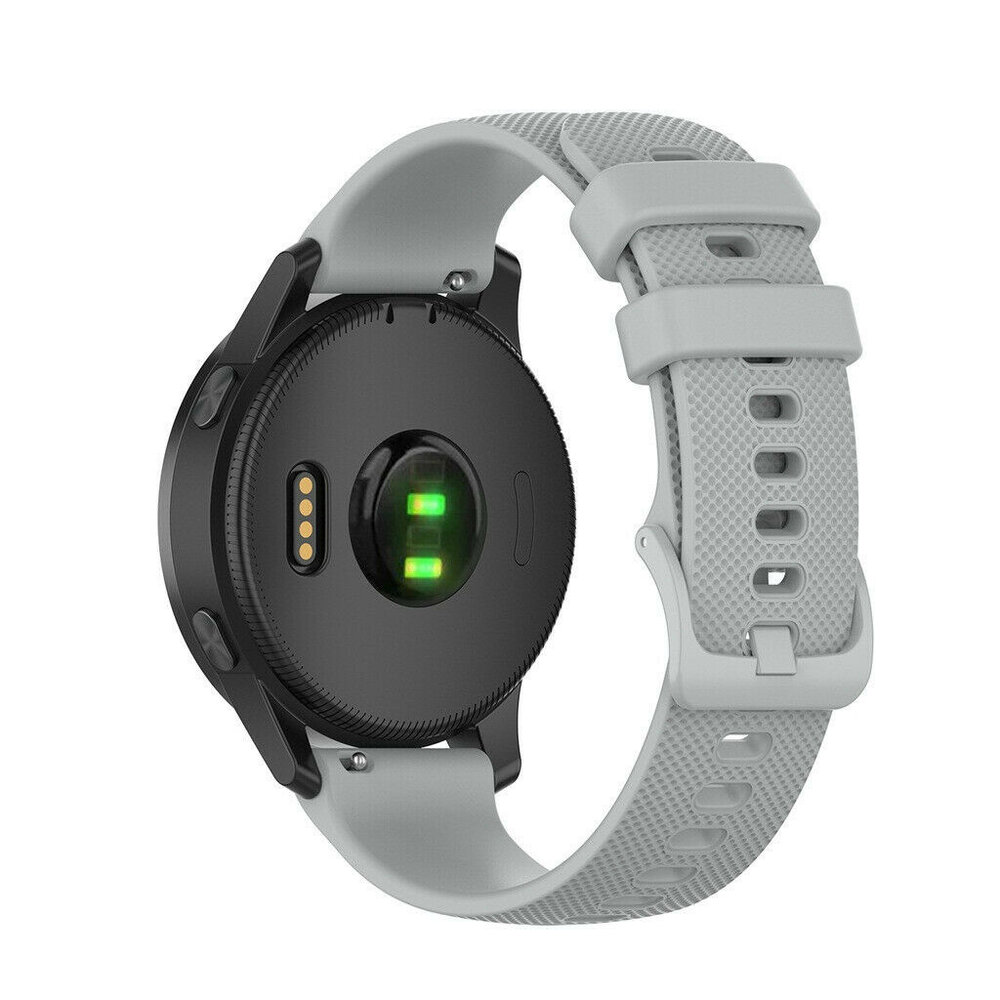Strap-it® Strap-it Huawei Watch GT 4 - 41mm siliconen bandje (grijs)