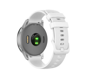 Strap-it® Huawei Watch GT 4 - 41mm siliconen bandje (wit)