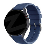 Bandz Bandz Amazfit Bip 5 siliconen band 'Deluxe' (donkerblauw)