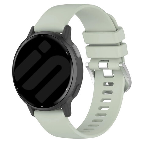 Strap-it® Strap-it Garmin Forerunner 245 siliconen classic bandje (lichtgroen)