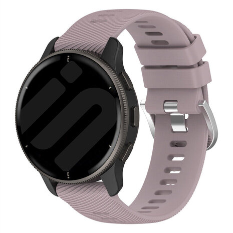 Strap-it® Strap-it Garmin Vivoactive 5 siliconen bandje (violet)