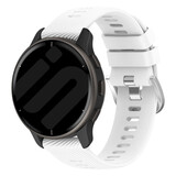 Strap-it® Garmin Forerunner 245 siliconen bandje (wit)