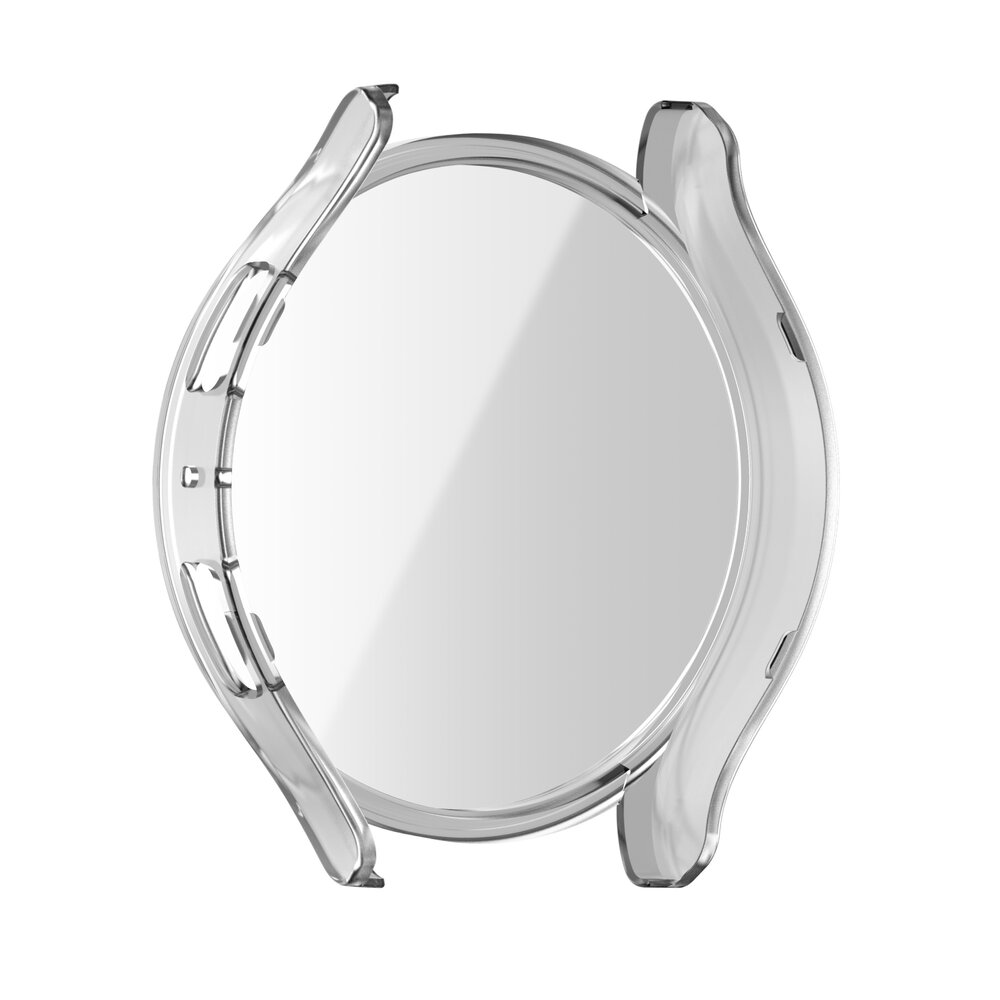 Strap-it® Strap-it Samsung Galaxy Watch 6 44mm PC hard case met glas (transparant)