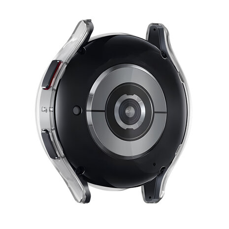 Strap-it® Strap-it Samsung Galaxy Watch 6 44mm PC hard case met glas (transparant)