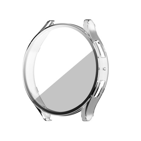 Strap-it® Strap-it Samsung Galaxy Watch 6 40mm PC hard case met glas (transparant)