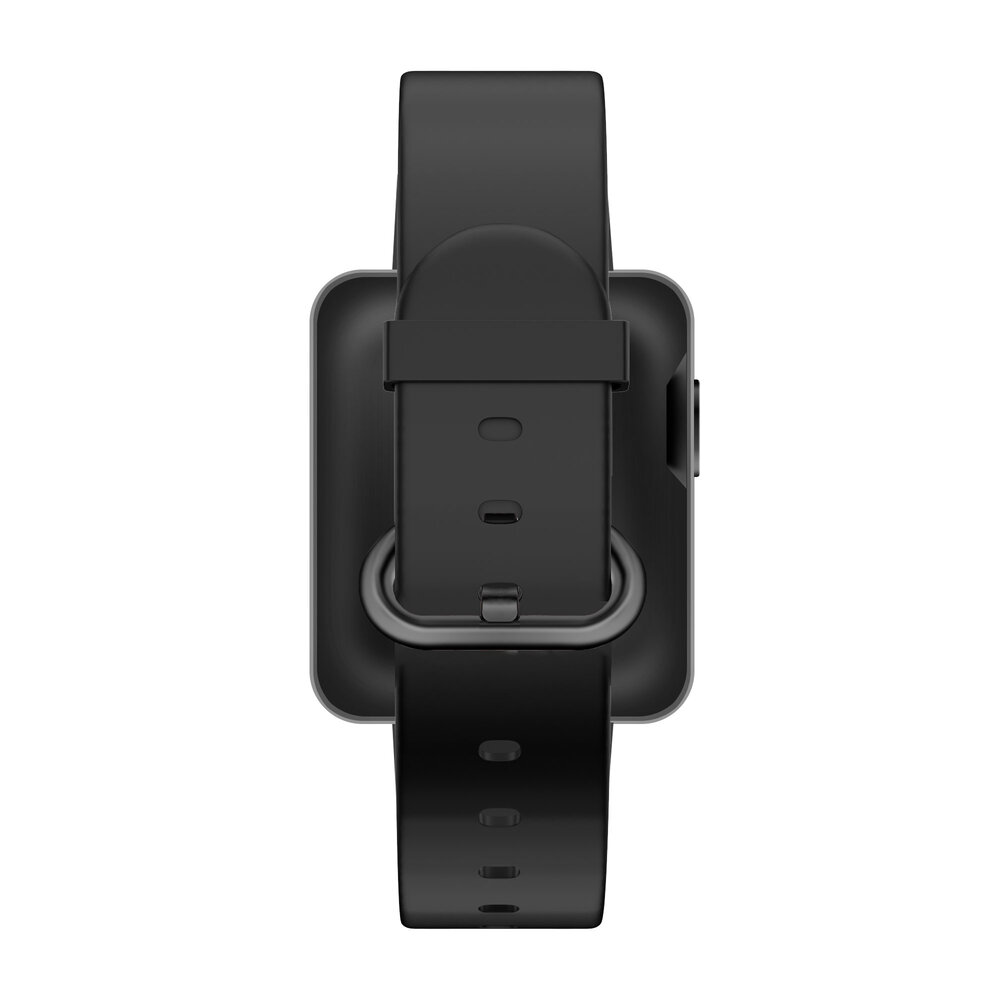 Bandz Bandz Xiaomi MI Watch Lite siliconen band 'Classic' (zwart)