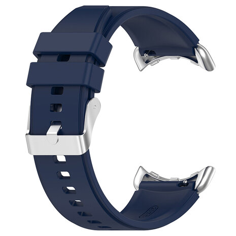 Strap-it® Strap-it Google Pixel Watch 1/2 siliconen bandje (donkerblauw)