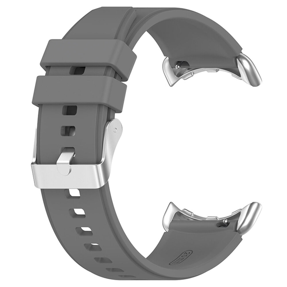 Strap-it® Strap-it Google Pixel Watch 1/2 siliconen bandje (grijs)
