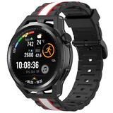 Strap-it® Huawei Watch GT Special Edition band (zwart/wit)