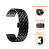 Strap-it® Strap-it Huawei Watch GT stalen draak band (zwart) Strap-it® Strap-it Huawei Watch GT stalen draak band (zwart)