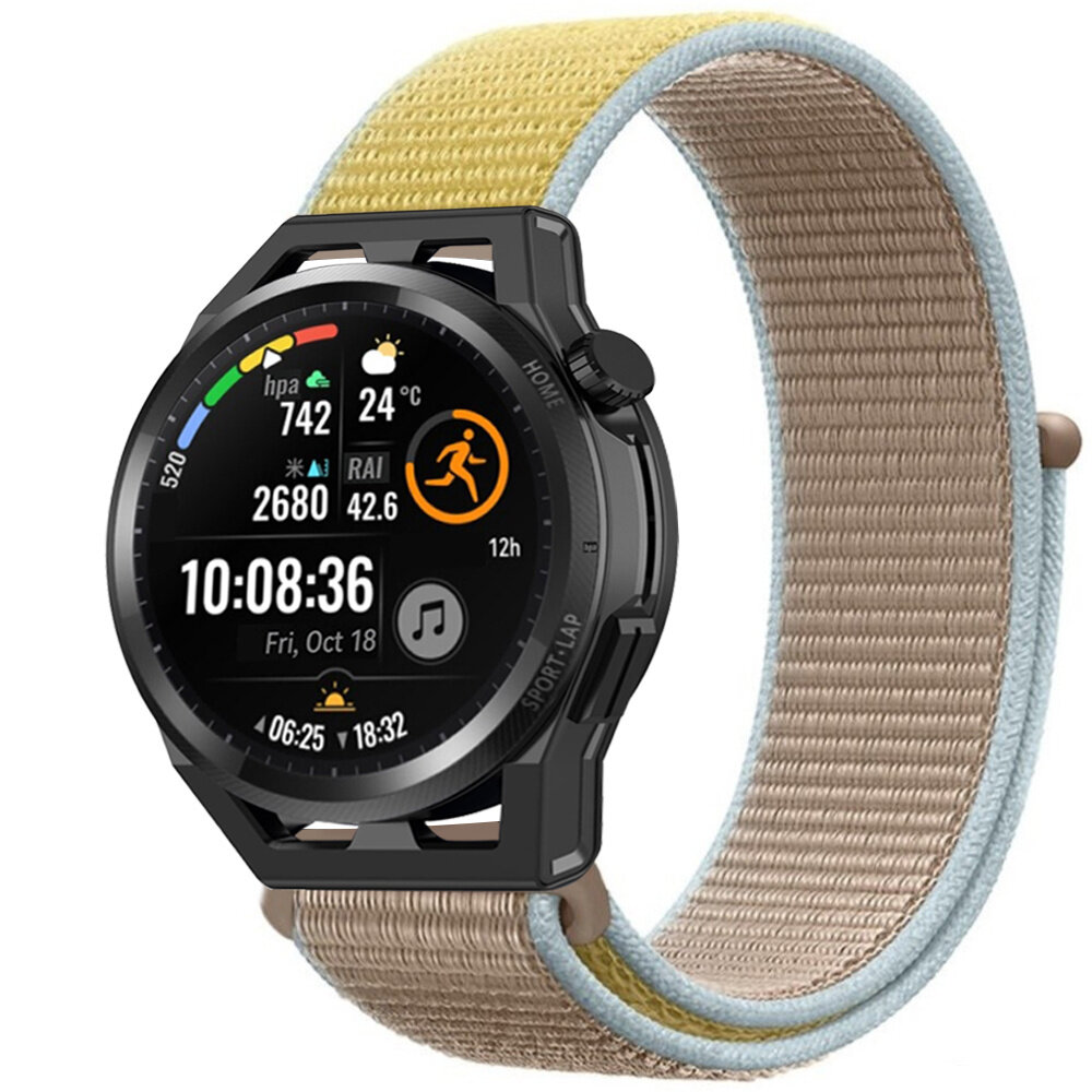 Strap-it® Strap-it Huawei Watch GT nylon band (camel)