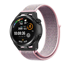Strap-it® Huawei Watch GT nylon band (pink sand)