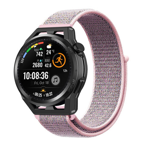 Strap-it® Strap-it Huawei Watch GT nylon band (pink sand)