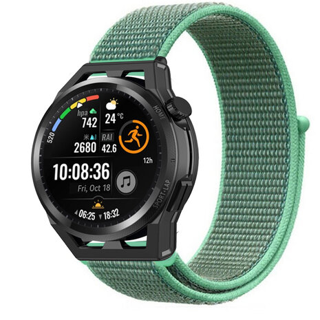 Strap-it® Strap-it Huawei Watch GT nylon band (mint)