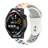 Strap-it® Strap-it Huawei Watch GT sport band (wit kleurrijk) Strap-it® Strap-it Huawei Watch GT sport band (wit kleurrijk)