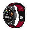 Strap-it® Strap-it Huawei Watch GT sport band (zwart/rood) Strap-it® Strap-it Huawei Watch GT sport band (zwart/rood)