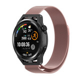 Strap-it® Huawei Watch GT Milanese band (roze)