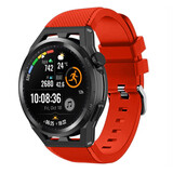 Strap-it® Huawei Watch GT siliconen bandje (rood)