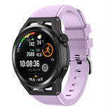 Strap-it® Huawei Watch GT siliconen bandje (lila)