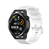 Strap-it® Strap-it Huawei Watch GT luxe siliconen bandje (wit) Strap-it® Strap-it Huawei Watch GT luxe siliconen bandje (wit)