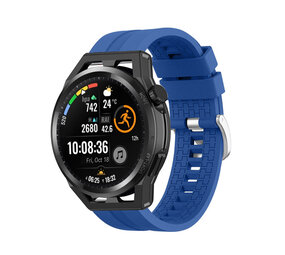 Strap-it® Huawei Watch GT extreme silicone band (blauw)