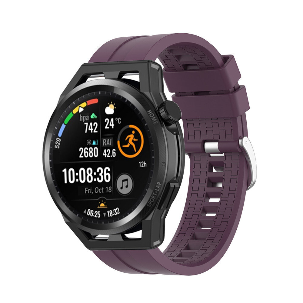 Strap-it® Strap-it Huawei Watch GT extreme silicone band (paars)