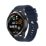Strap-it® Huawei Watch GT extreme silicone band (donkerblauw)