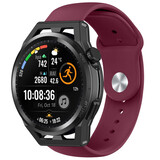Strap-it® Huawei Watch GT sport bandje (bordeaux)