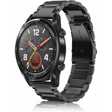 Strap-it® Huawei Watch GT 2 stalen band (zwart)
