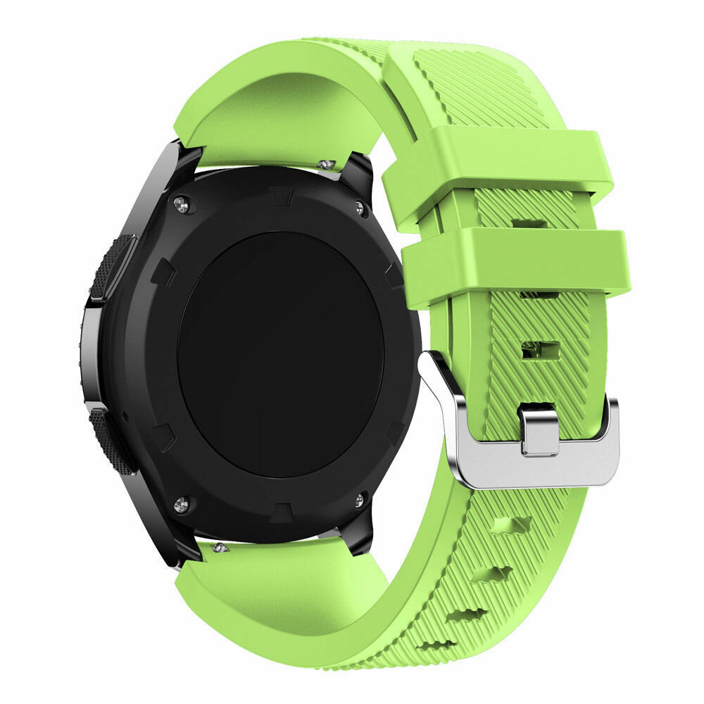 Strap-it® Strap-it Huawei Watch GT 2 siliconen bandje (lichtgroen)