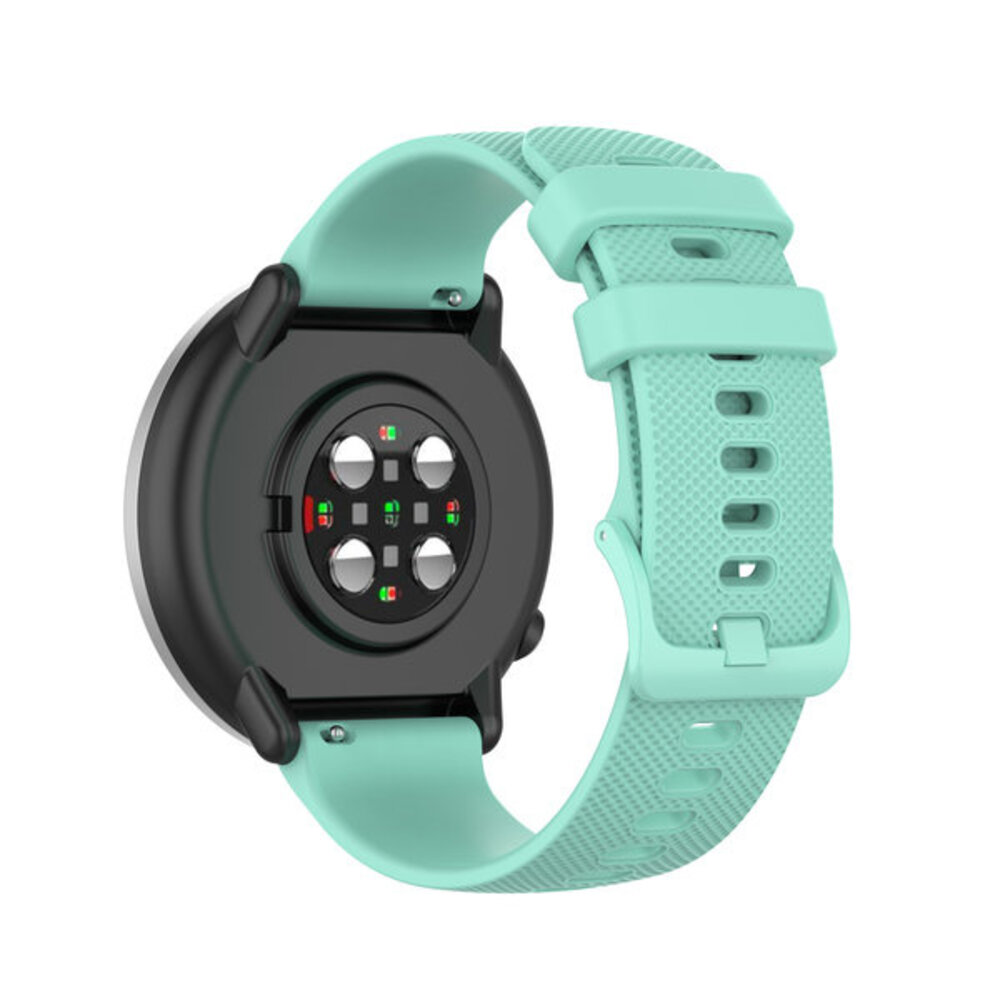 Strap-it® Strap-it Huawei Watch GT 2 Luxe Siliconen bandje (aqua)