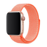Strap-it® Apple Watch nylon band (oranje)