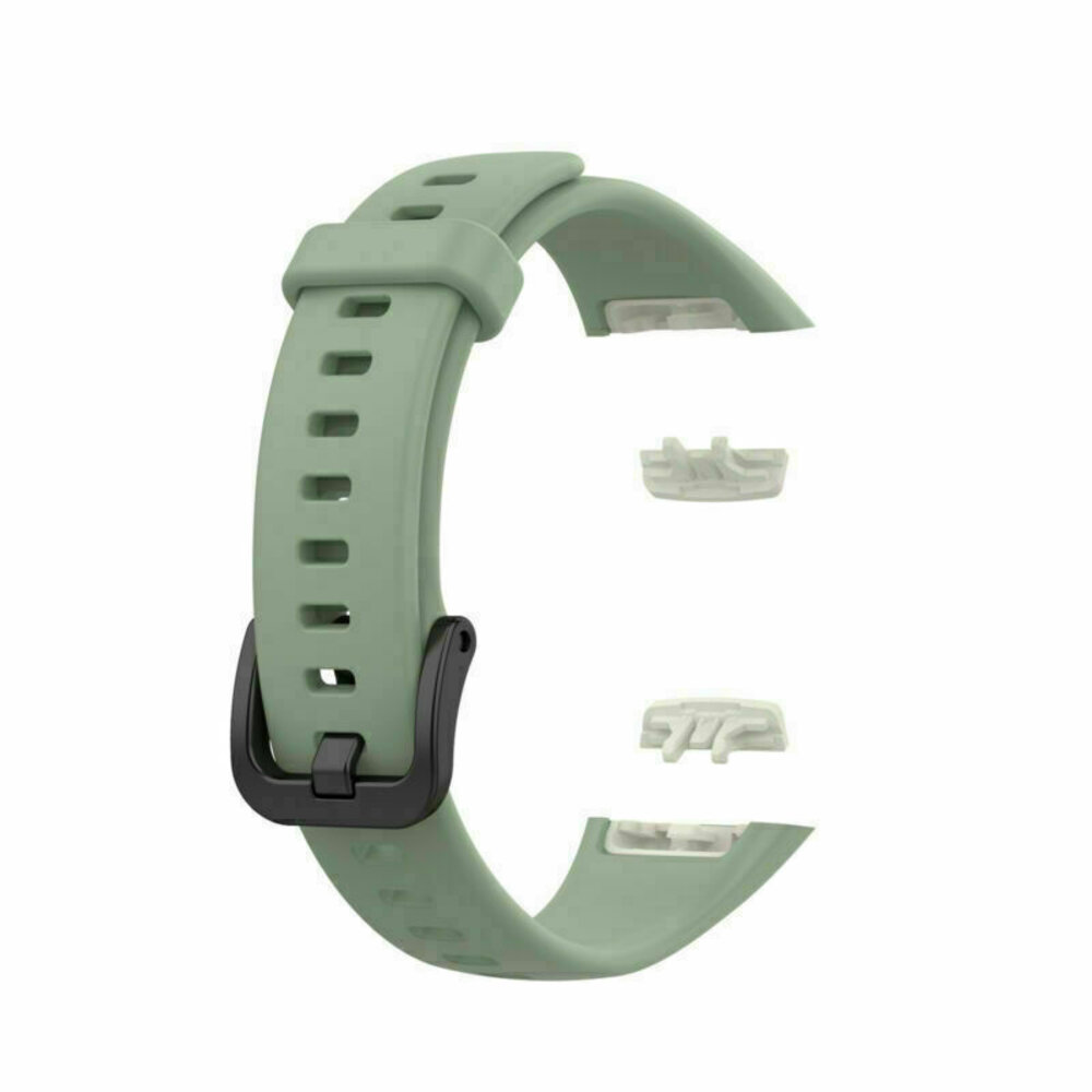 Strap-it® Strap-it Huawei Band 6 siliconen bandje (lichtgroen)