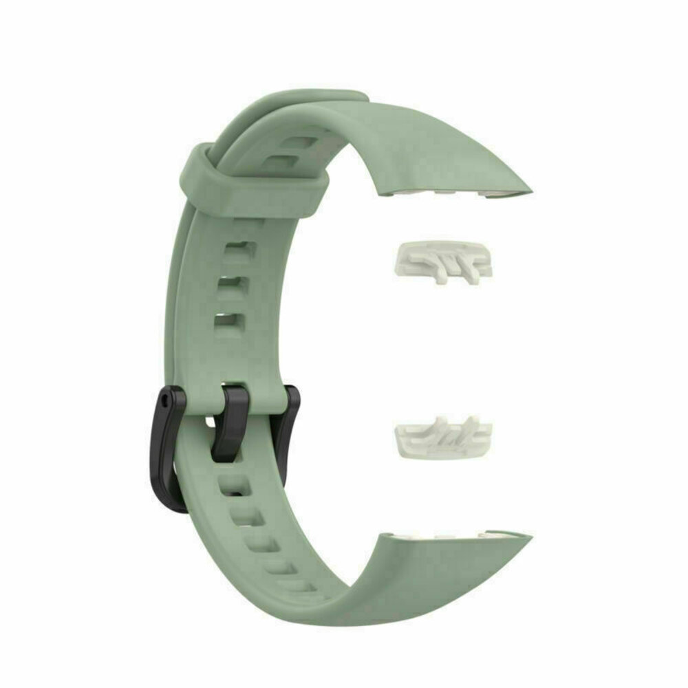 Strap-it® Strap-it Huawei Band 6 siliconen bandje (lichtgroen)