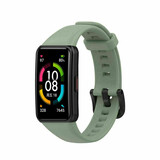 Strap-it® Huawei Band 6 siliconen bandje (lichtgroen)
