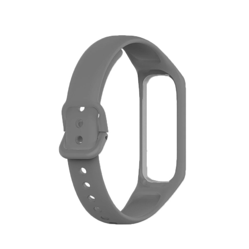 Strap-it® Strap-it Samsung Galaxy Fit 2 siliconen bandje (donkergrijs)