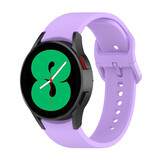Strap-it® Samsung Galaxy Watch 4 - 40mm silicone band (lila)