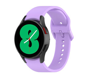 Strap-it® Samsung Galaxy Watch 4 - 40mm silicone band (lila)