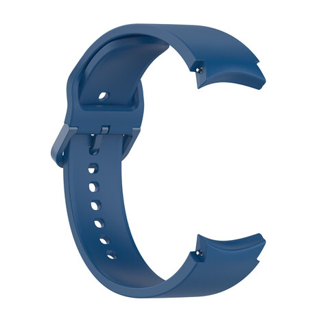 Strap-it® Strap-it Samsung Galaxy Watch 4 - 40mm silicone band (donkerblauw)