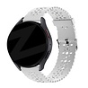 Bandz Bandz Amazfit GTS 4 siliconen band met bloemenpatroon (wit) Bandz Bandz Amazfit GTS 4 siliconen band met bloemenpatroon (wit)