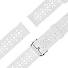 Bandz Bandz Amazfit GTS 4 siliconen band met bloemenpatroon (wit) Bandz Bandz Amazfit GTS 4 siliconen band met bloemenpatroon (wit)