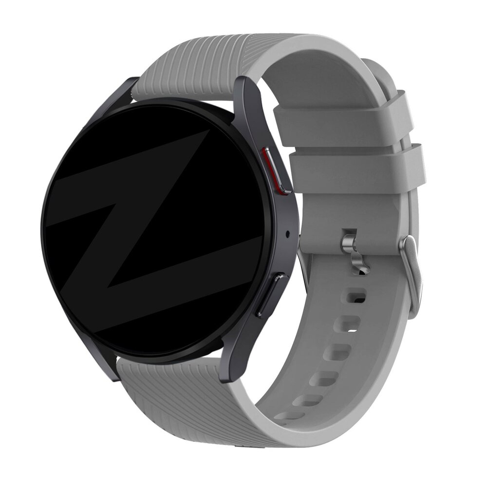Bandz Bandz Amazfit GTR Mini siliconen band 'Deluxe' (grijs)