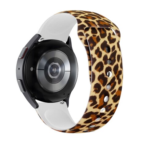 Bandz Bandz Amazfit Bip 3 siliconen band 'Leopard'