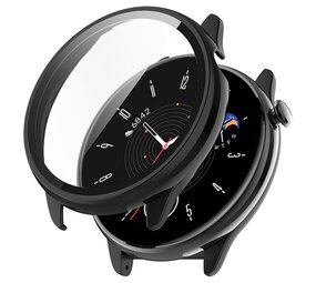 Strap-it® Amazfit GTR Mini PC case met glas (zwart)