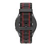 Bandz Bandz Amazfit Balance sport band gestreept (zwart/rood) Bandz Bandz Amazfit Balance sport band gestreept (zwart/rood)