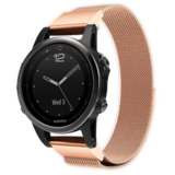 Strap-it® Garmin Epix Pro (Gen 2) 42mm Milanese band (rosé goud)
